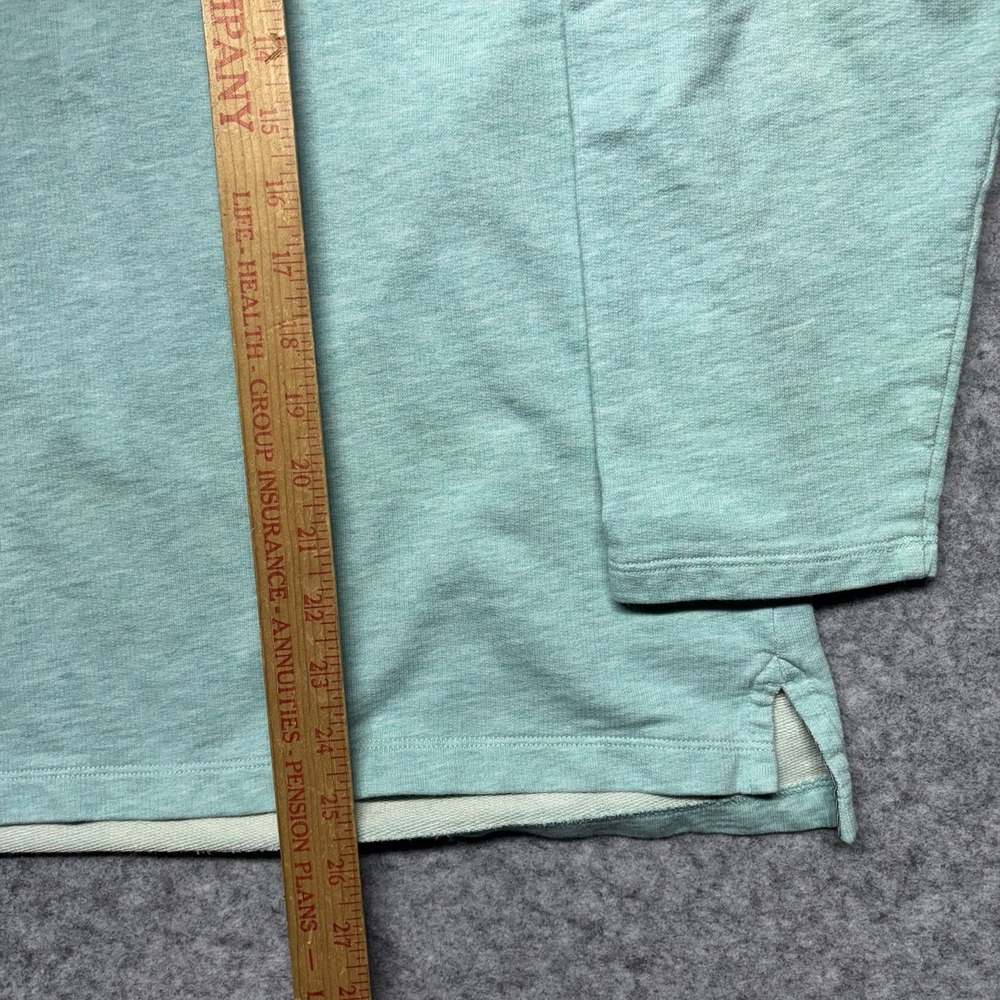 LL Bean Long Sleeve 1/4 Button‎ Pullover Sweater Mens XL Light Blue - Picture 3 of 7